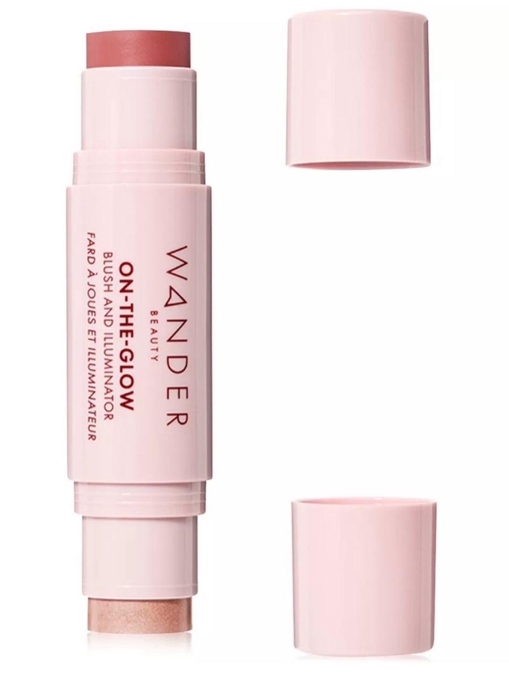 Wander Beauty Dual-Ended Cream Blush & Illuminator — Sienna Sunset/Natural Glow